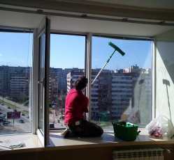 Мытье окон в однокомнатной квартире Киреевск